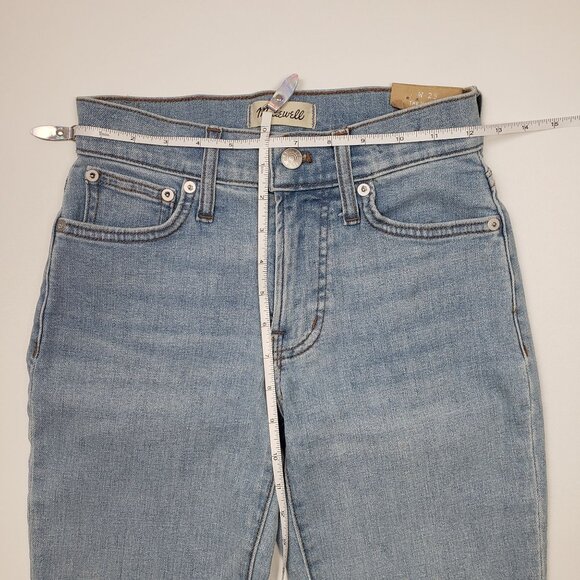 Madewell The Mid-Rise Perfect Vintage Jean in Alderton Wash Women's Size 23 NWT - Picture 4 of 16